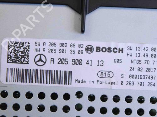 Multifunctionele display MERCEDES-BENZ C-CLASS (W205) C 200 (205.042) | BP30284175C48 