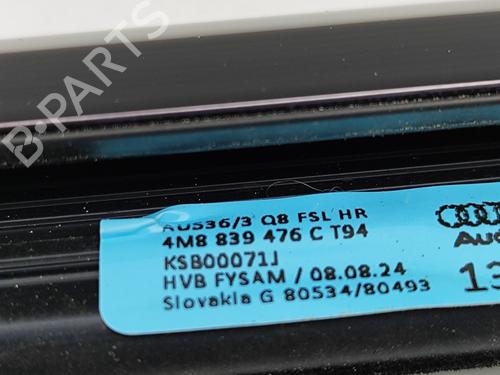 Door moulding trim AUDI Q8 (4MN, 4MT) 50 TDI Mild Hybrid quattro | BP28954381C150 