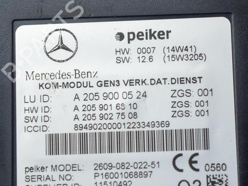 Electronic module MERCEDES-BENZ A-CLASS (W176) A 180 CDI / d (176.012) | BP8840604M83 