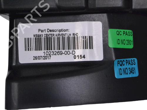 Luftventilen TESLA MODEL X (5YJX) P100D AWD | BP30229379I21 