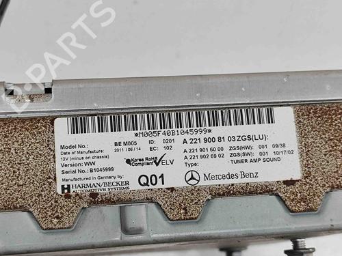 Elektronisk modul MERCEDES-BENZ S-CLASS (W221, V221) S 350 BlueTec (221.026, 221.126) | BP29404801M83 