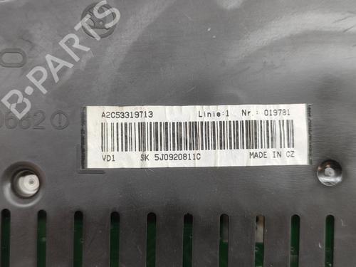 Instrument cluster SKODA FABIA II Combi (545) 1.4 TDI | BP21809659C47 