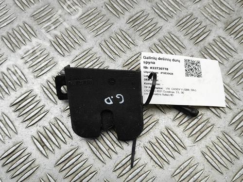 Used Rear right lock VW CADDY V MPV (SBB, SBJ) 2.0 TDI 4motion (122 hp) 31976920