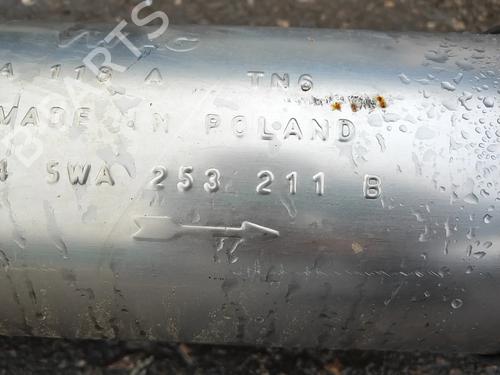 Exhaust system SKODA KAROQ (NU7, ND7) 1.5 TSI | BP39565889M121 - Image 4