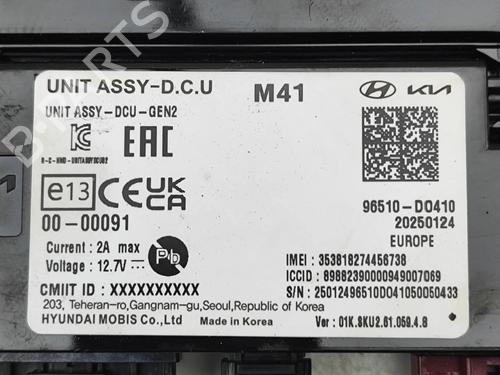 Electronic module KIA EV9 (MV) 100 GT-Line AWD | BP34160565M83  - Image 6