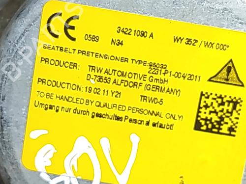 Front right seatbelt VW T-ROC (A11, D11) 1.5 TSI | BP33847563I25  - Image 5