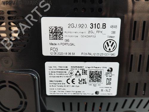 Instrument cluster VW T-ROC (A11, D11) 1.0 TSI | BP18959333C47 