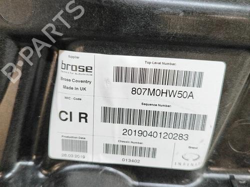 Front right window mechanism INFINITI Q30 1.6 | BP28564050C23