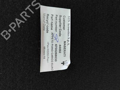 Luggage compartment floor MASERATI GHIBLI III (M157) 3.0 D | BP24307391I33 