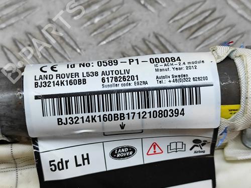 Left curtain airbag LAND ROVER RANGE ROVER EVOQUE (L538) 2.2 D 4x4 | BP18036820C11