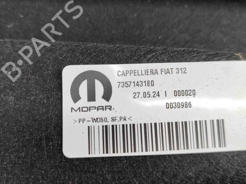 Rear parcel shelf FIAT 500 (312_) 1.0 Mild Hybrid (312.AYD1B) | BP29373362C85 
