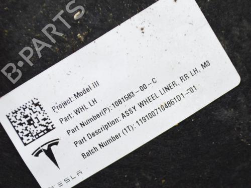 Wheel arch TESLA MODEL 3 (5YJ3) EV | BP27764200C56 