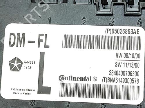 Electronic module CHRYSLER GRAND VOYAGER V (RT) 2.8 CRD | BP38071314M83 - Image 6
