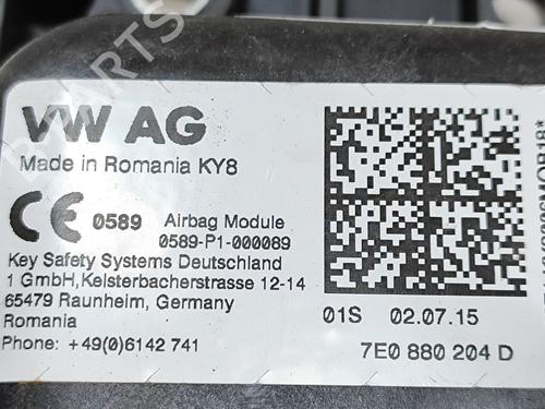 Passasjer kollisjonspute VW CADDY IV Box Body/MPV (SAA, SAH) 2.0 TDI | BP24583209C10 
