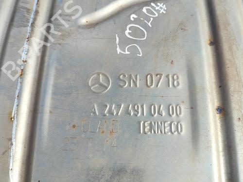 Exhaust system MERCEDES-BENZ CLA (C118) CLA 200 (118.387) | BP27785924M121 