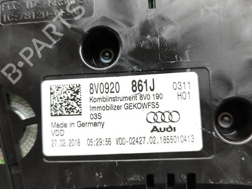 Instrument cluster AUDI A3 Sportback (8VA, 8VF) 1.0 TFSI | BP17374368C47 