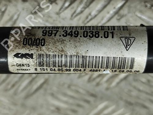 Right front driveshaft PORSCHE 911 (997) 3.8 Carrera 4S | BP20982377M39 