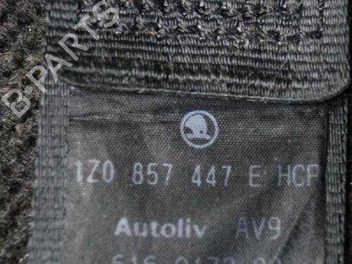 Rear left seatbelt SKODA OCTAVIA II (1Z3) 1.9 TDI | BP6838184I29 