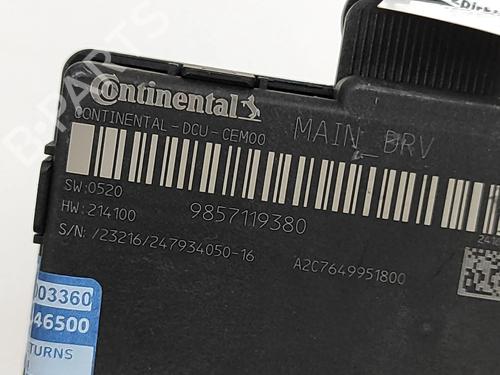 Electronic module PEUGEOT 3008 III (KA_, KB_, KC_) e-210 (KCZKZX) | BP28559159M83 