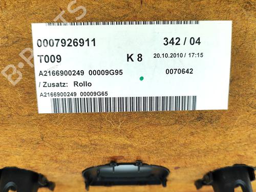 Rear parcel shelf MERCEDES-BENZ S-CLASS Coupe (C216) CL 500 4-matic (216.394) | BP32142891C85 