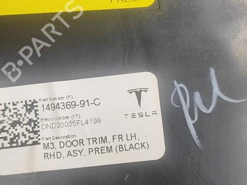 Front left panel TESLA MODEL 3 (5YJ3) EV AWD | BP33798376C58  - Image 8