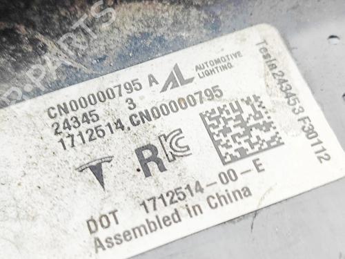 Rear fog light TESLA MODEL 3 (5YJ3) EV | BP33697670C37  - Image 7