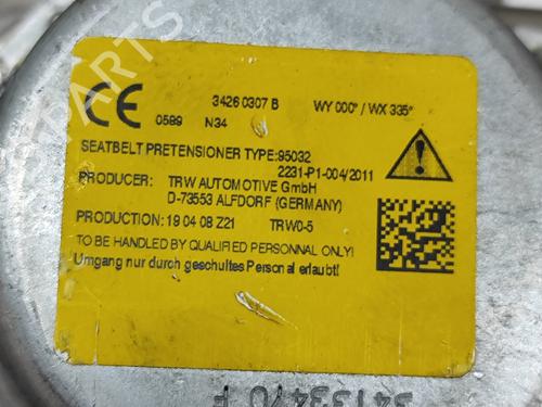 Rear left seatbelt BMW X3 (G01, F97, G08) xDrive 20 i | BP26239849I29 