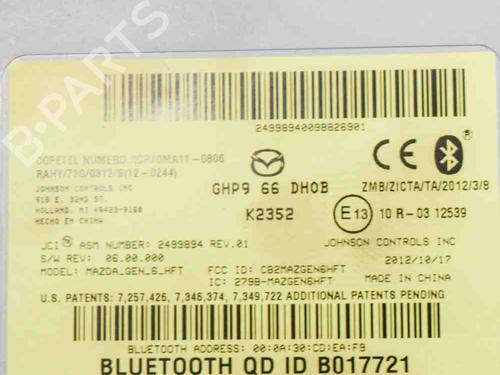 Electronic module MAZDA 6 Estate (GJ, GL) 2.2 D | BP6764913M83