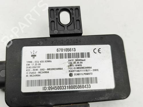 Electronic module MASERATI LEVANTE SUV (M161) 3.0 D Q4 | BP31859416M83