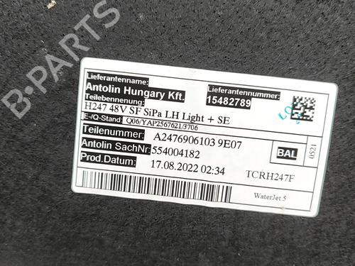 Boot lining MERCEDES-BENZ GLA (H247) GLA 200 d (247.712) | BP32143061I3 