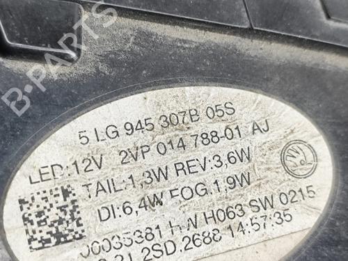 Left tailgate light SKODA ENYAQ iV SUV (5AZ) 80 | BP28549507C79 