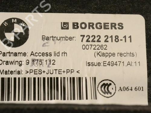 Boot lining BMW X3 (F25) xDrive 30 d | BP33339208I3 - Image 7