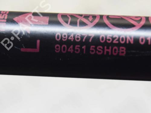 Tailgate lift support NISSAN LEAF (ZE1) Electric | BP27751053C138 