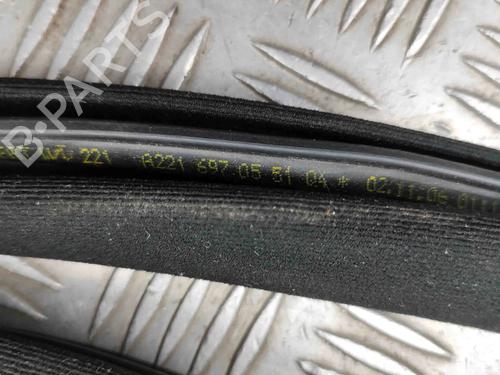 Rubber door seal MERCEDES-BENZ S-CLASS (W221, V221) S 500 4-matic (221.086, 221.186) | BP29510814C142 
