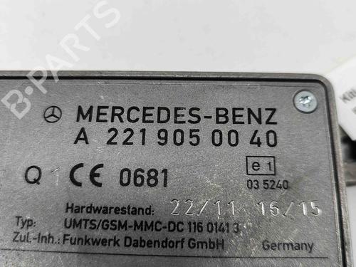 Electronic module MERCEDES-BENZ S-CLASS (W222, V222, X222) S 300 BlueTEC Hybrid / h (222.004, 222.104) | BP16536913M83 