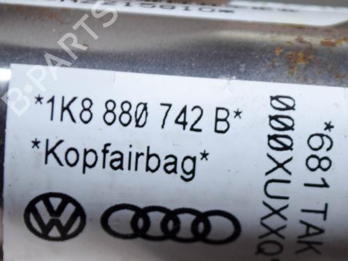 Right curtain airbag VW SCIROCCO III (137, 138) 2.0 TDI | BP8840993C12 