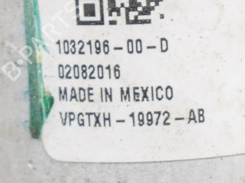 AC pipe TESLA MODEL X (5YJX) P90D AWD | BP14608739M126