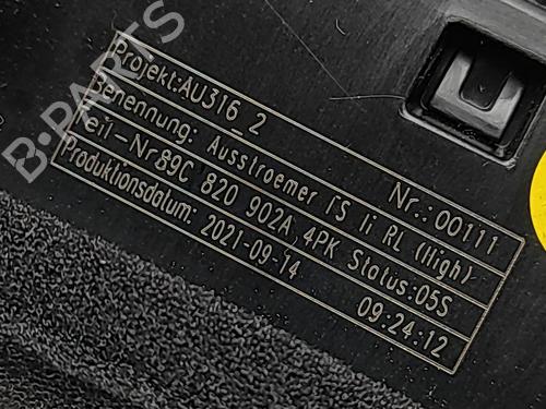 Air vent AUDI Q4 E-TRON SUV (F4B) 40 | BP32119658I21 