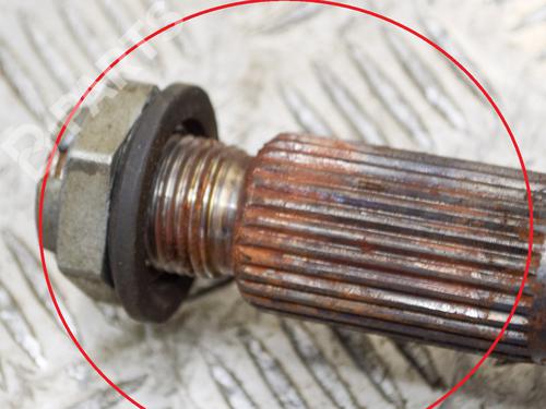 Left front driveshaft LAND ROVER DISCOVERY IV (L319) 3.0 4x4 | BP8935651M38 