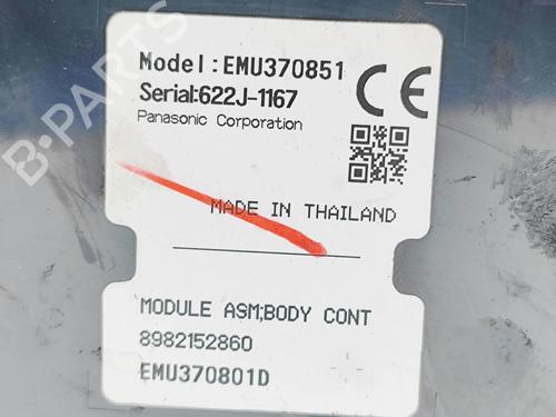 Control unit ISUZU D-MAX II (TFR, TFS) 2.5 CRDi 4x4 (TFS86J) | BP38961612M11 - Image 5