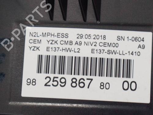 Instrument cluster PEUGEOT 208 I (CA_, CC_) 1.2 VTI 82 | BP6747578C47 