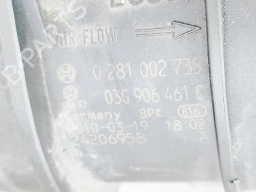 Mass air flow sensor VW GOLF VI Variant (AJ5) 2.0 TDI | BP32458928M95