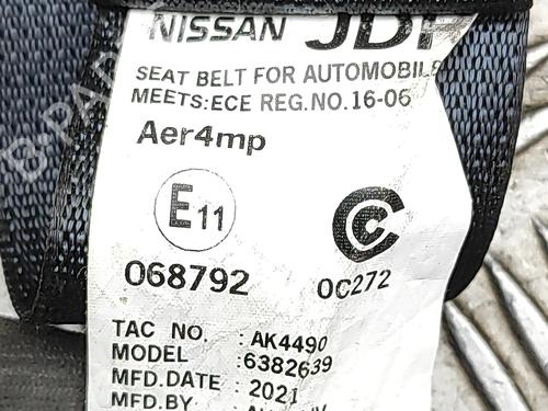 Rear right seatbelt NISSAN LEAF (ZE1) Electric | BP34443761I28  - Image 7