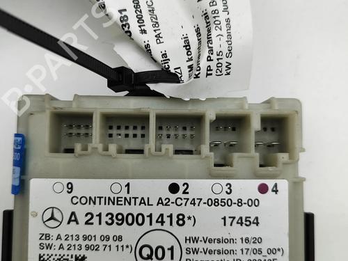 Electronic module MERCEDES-BENZ E-CLASS (W213) E 350 e (213.050) | BP27167592M83 