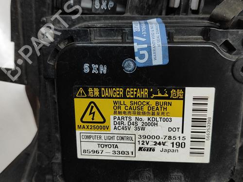 Left headlight TOYOTA PRIUS (_W3_) 1.8 Hybrid (ZVW30) | BP29392269C28 