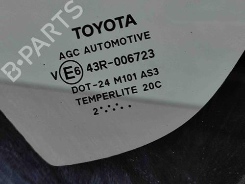 Rear left quarter glass TOYOTA AURIS (_E18_) 1.3 Dual-VVTi (NRE180_, NRE180R) | BP29458772C93 