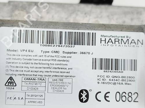 Display monitor JEEP GRAND CHEROKEE IV (WK, WK2) 3.0 CRD V6 4x4 | BP29829939C48