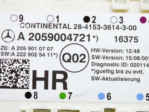 Electronic module MERCEDES-BENZ C-CLASS (W205) C 350 e (205.047) | BP13928744M83 