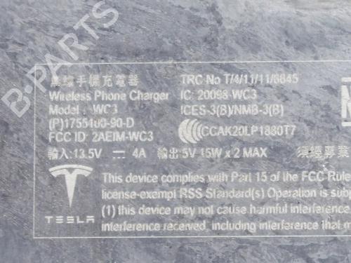 Módulo eletrónico TESLA MODEL 3 (5YJ3) EV Performance AWD | BP27761992M83 