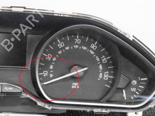 Instrument cluster PEUGEOT 208 I (CA_, CC_) 1.2 VTI 82 | BP6747578C47 